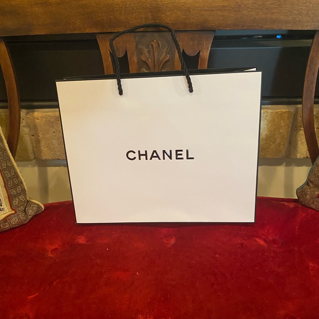 Chanel Paper Shopping Bag